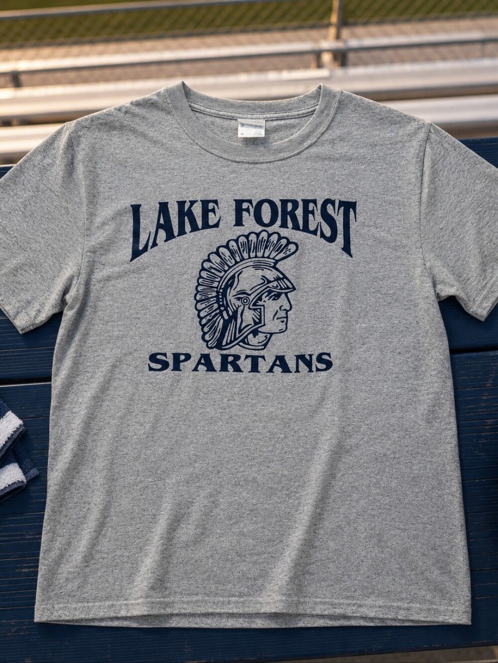Lake Forest Spartans Varsity Collegiate Athletic Graphic Tee